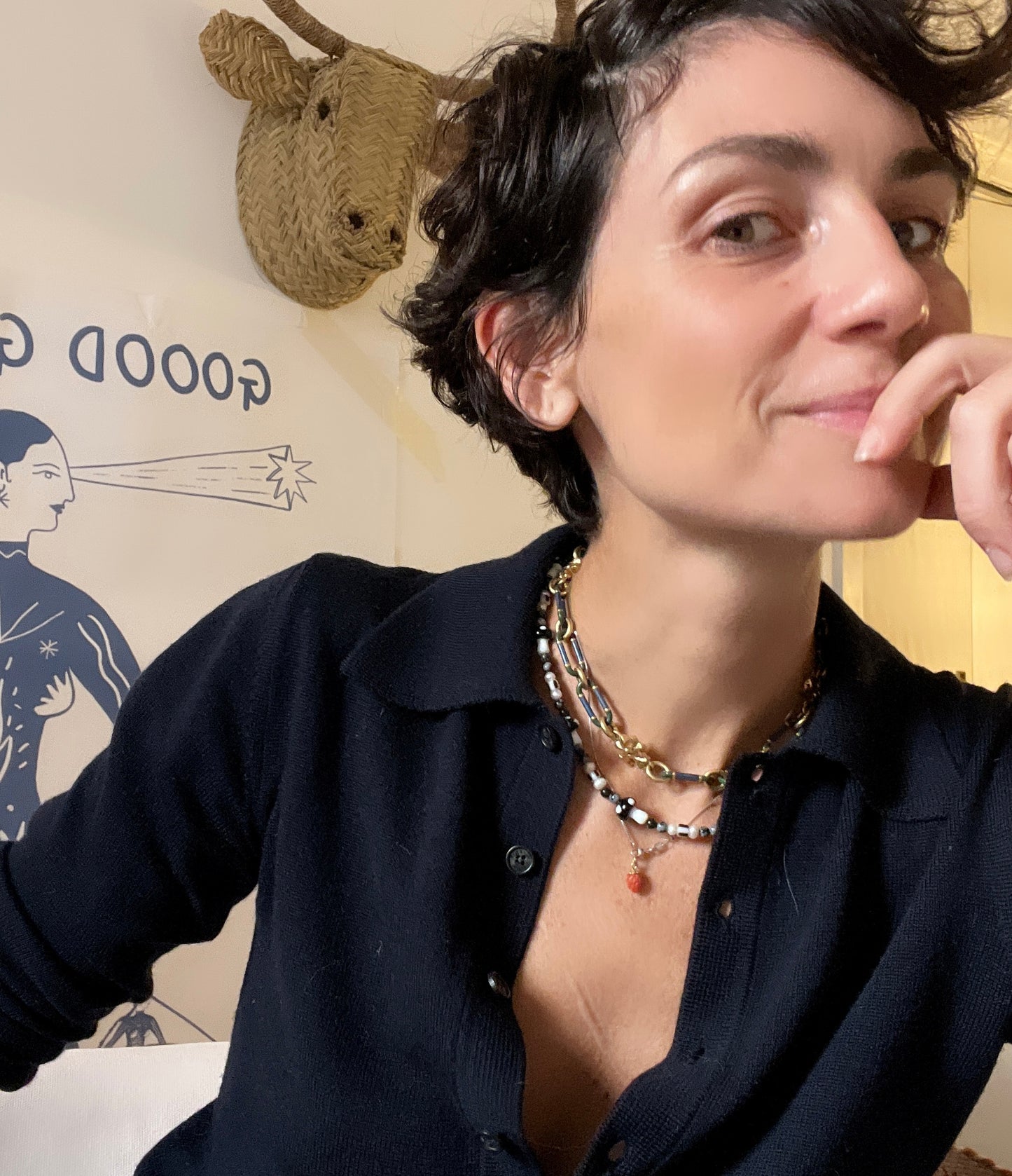 Mushroom Necklace