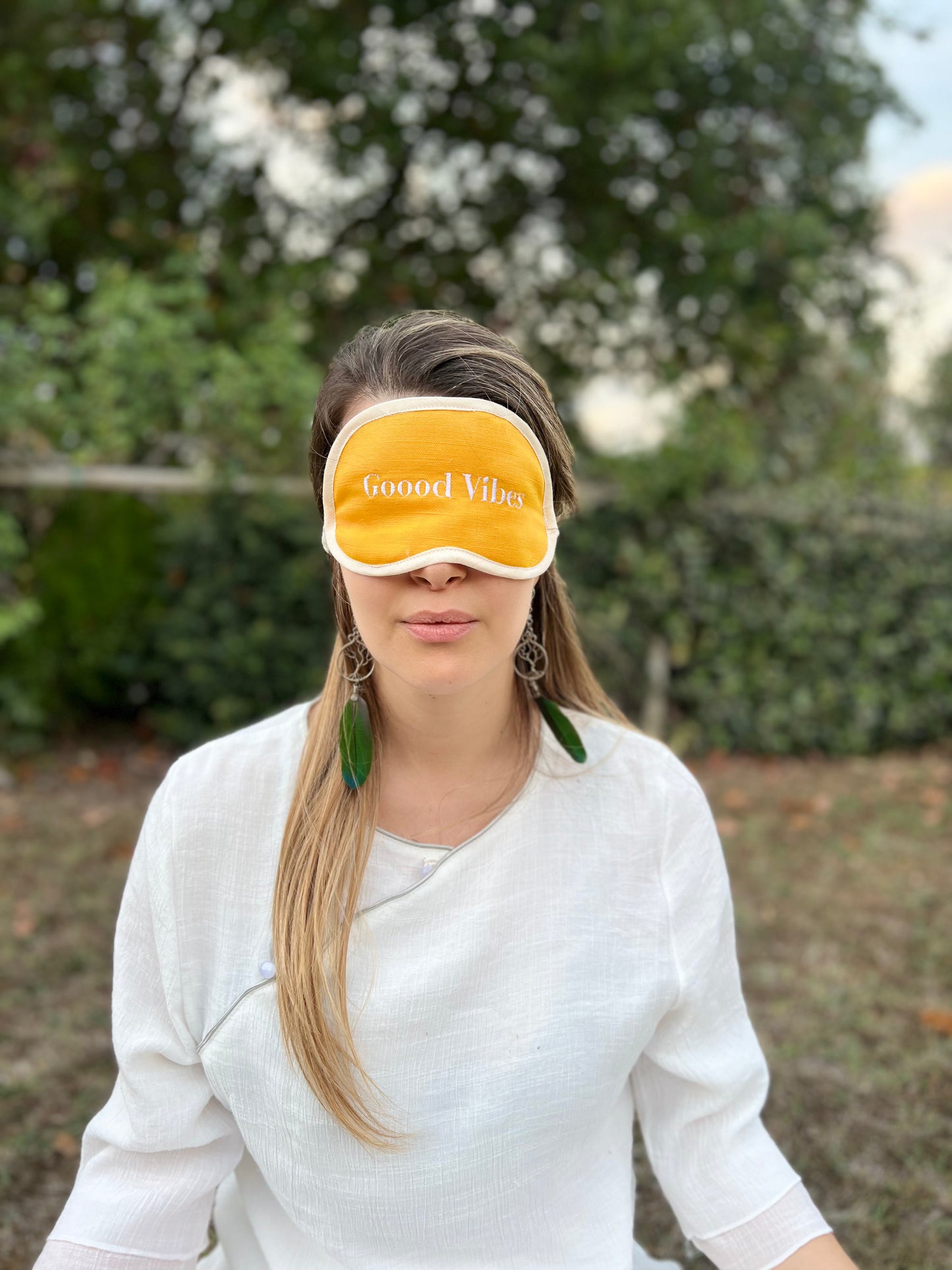 "gOOOd vibes" Sleeping Mask