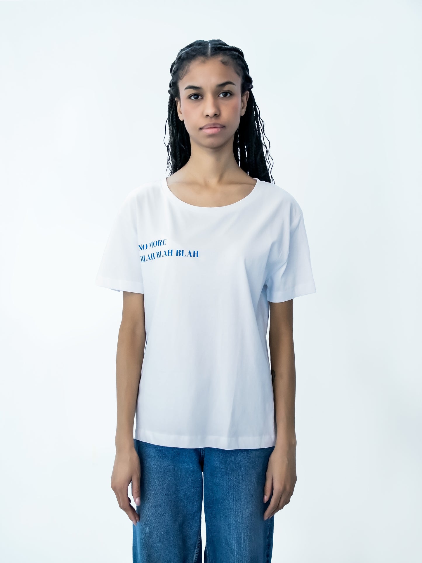 "No more blah blah blah" T-shirt