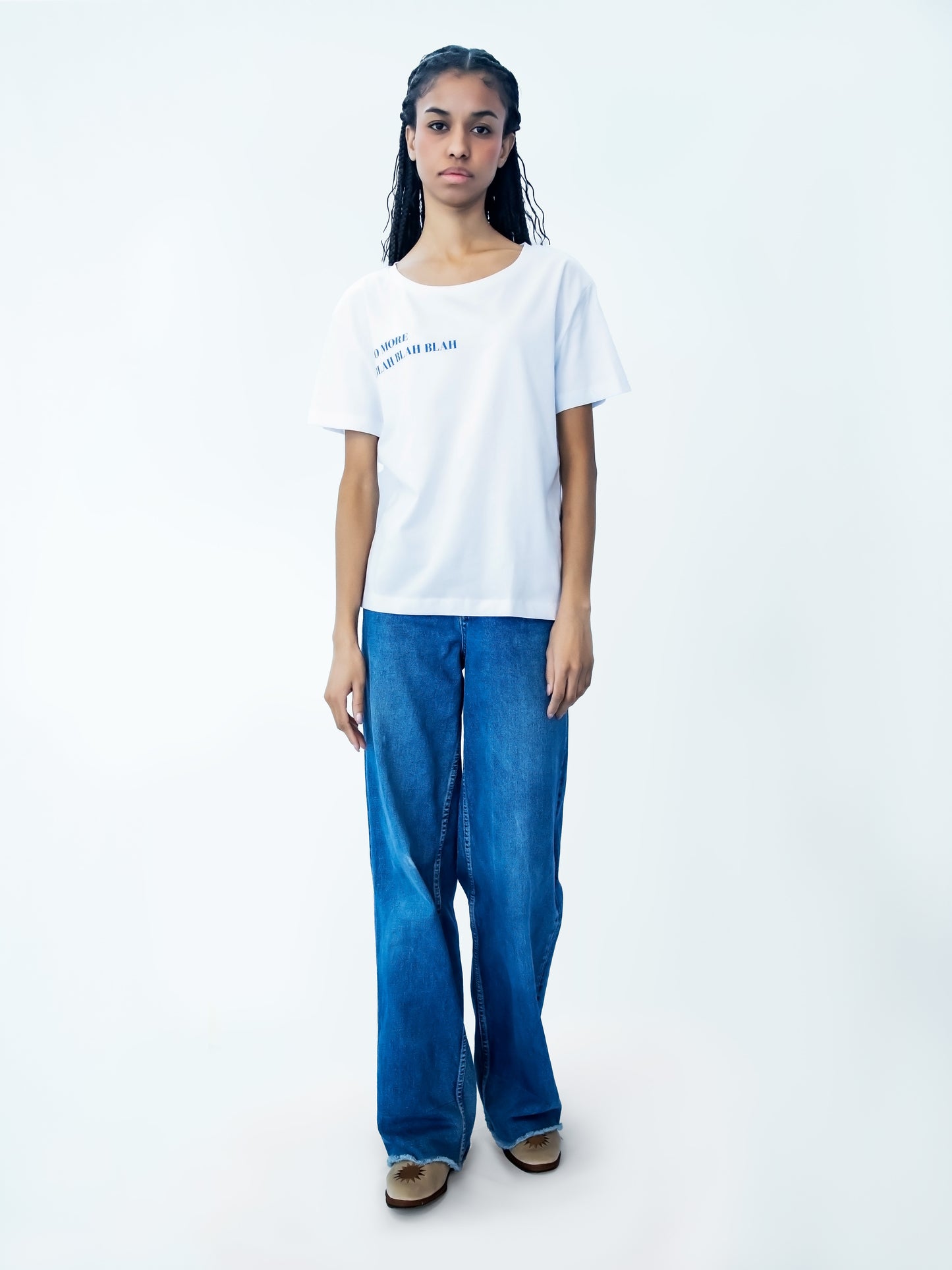 "No more blah blah blah" T-shirt