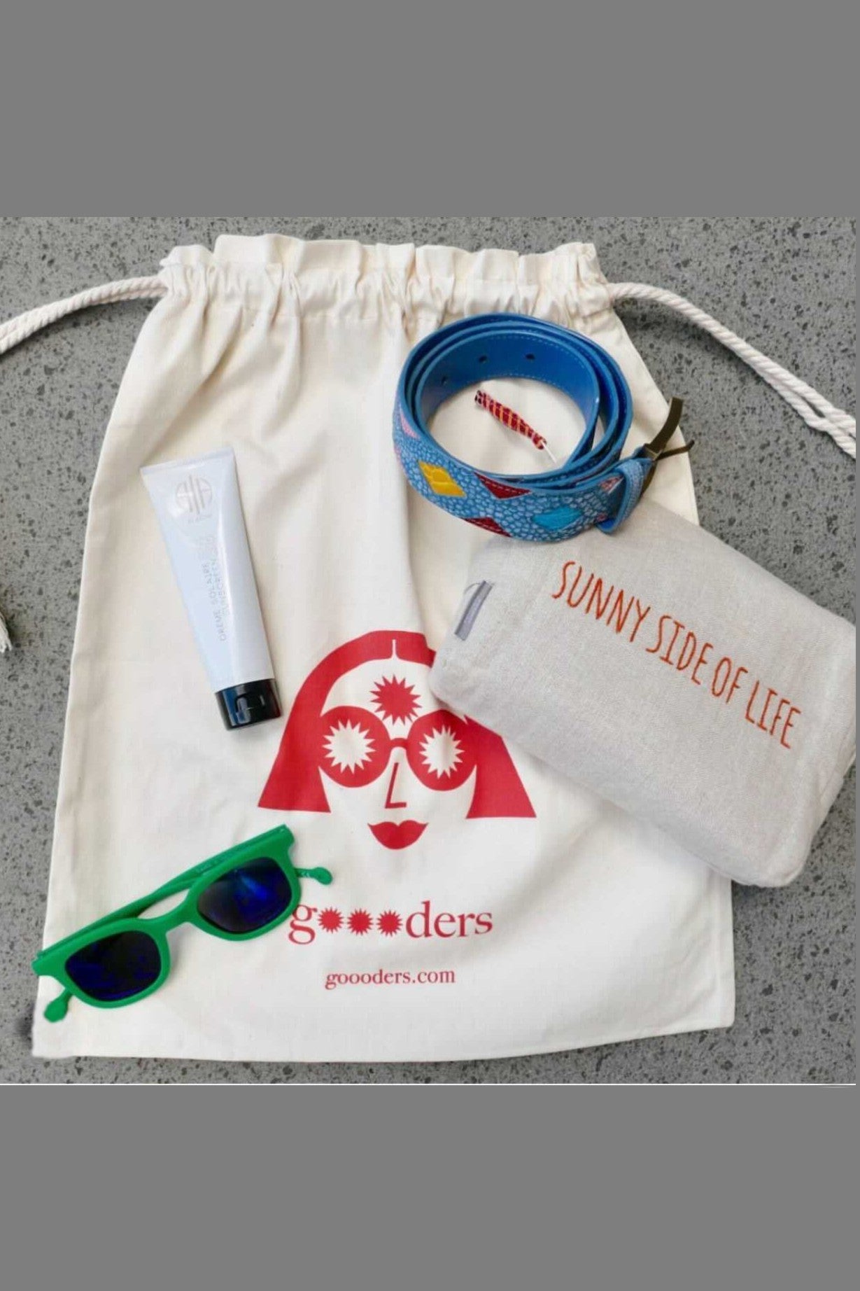 gOOOders Organic Cotton Stuff Bags - Set of Three