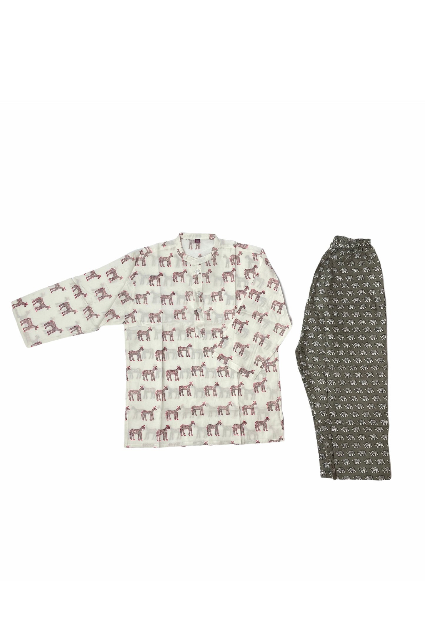 Fair Trade "Baby Poppy" Pyjamas