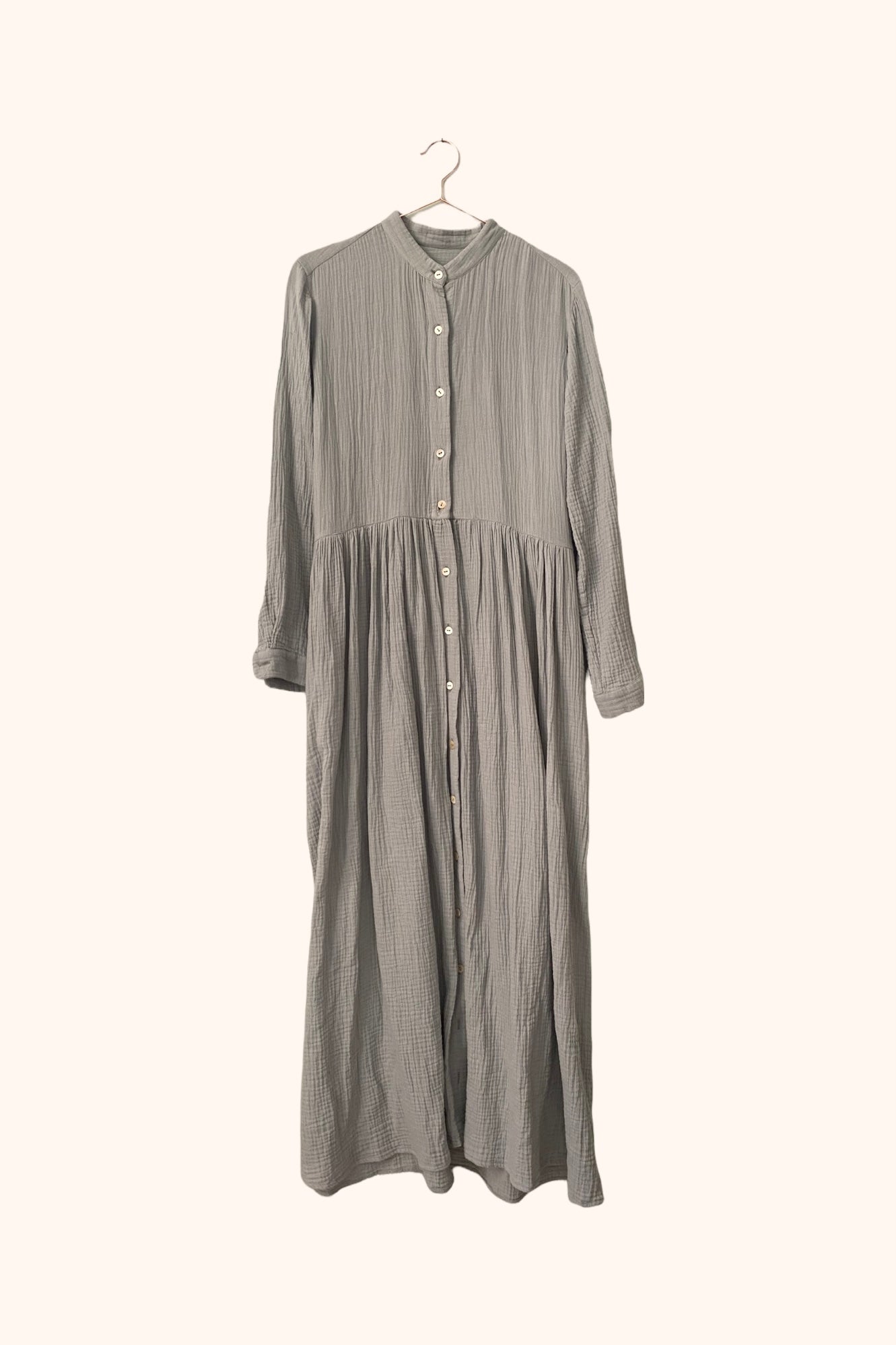 Organic Cotton Muslin Dress - Cooperativa Alice X gOOOders Goooders Organic Cotton Muslin Dress - Cooperativa Alice X gOOOders Goooders