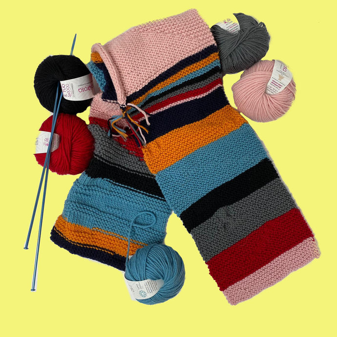 Knitting therapy is the new at home meditation.