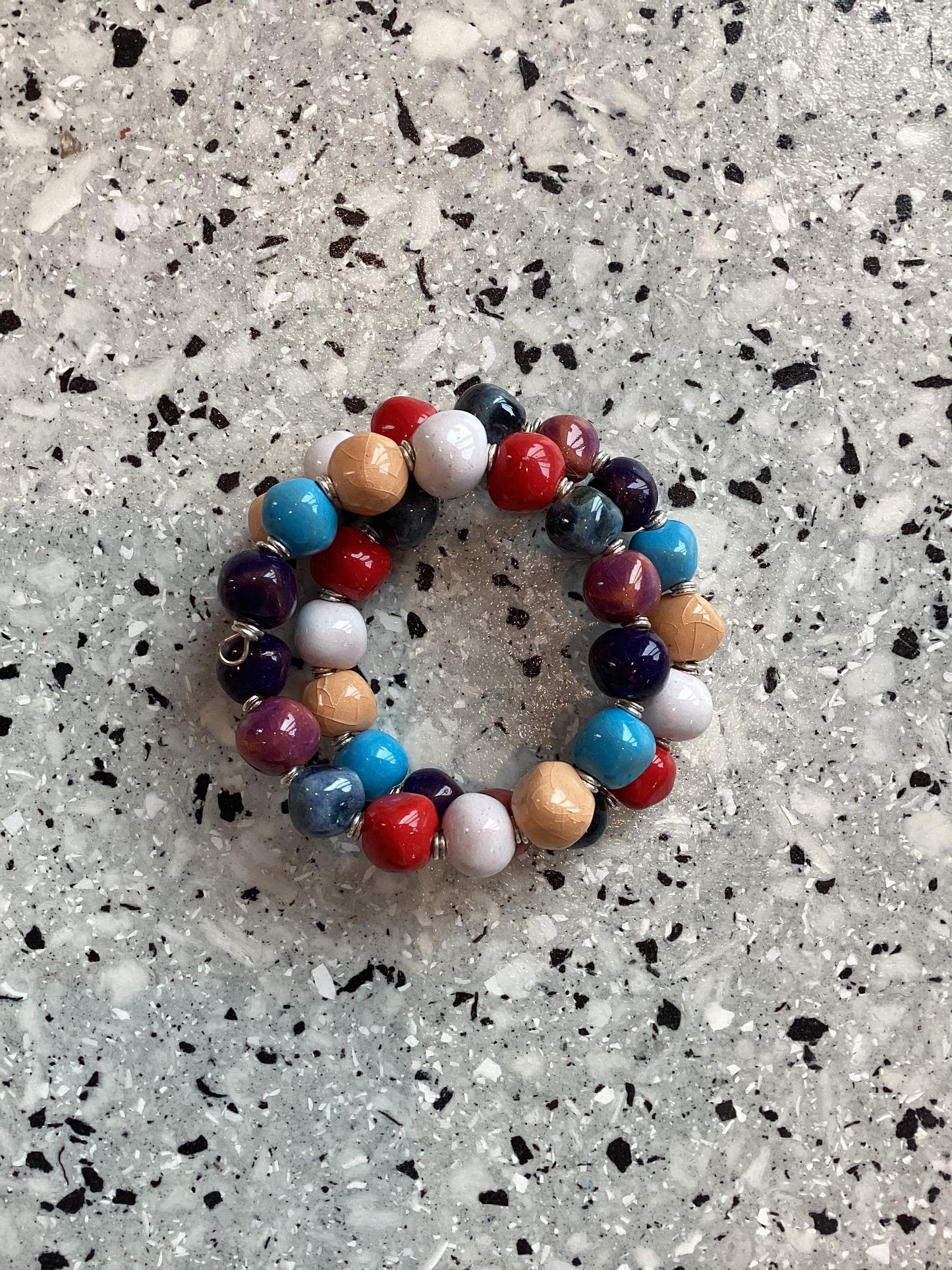 Ceramic Beads Bracelets