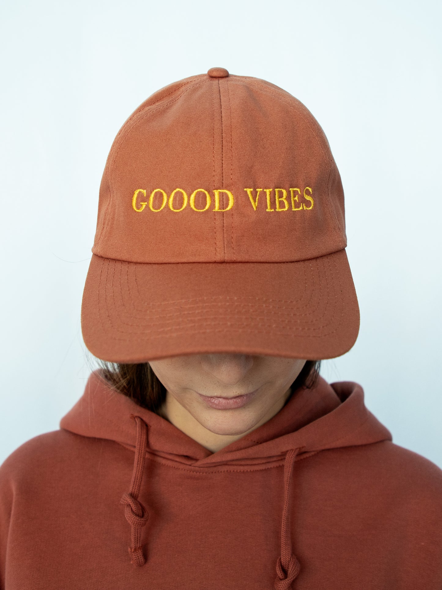 "gOOOd vibes" Baseball Cap