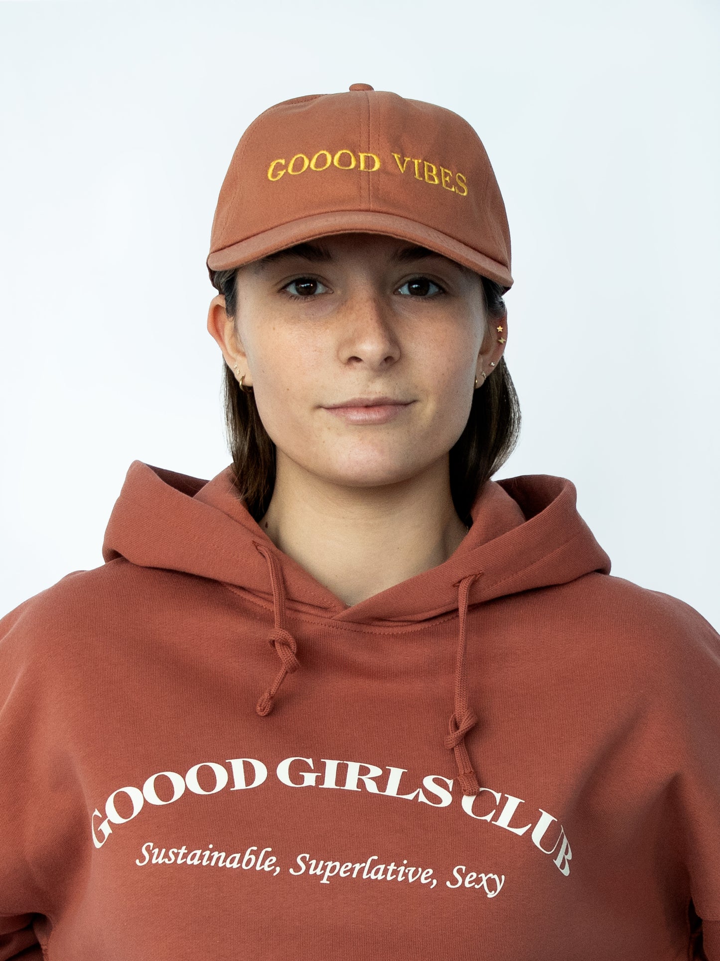 "gOOOd vibes" Baseball Cap