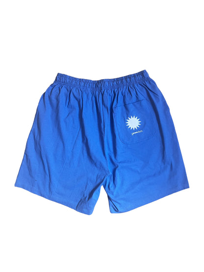 gOOOders Cotton Jogger Shorts - Blue