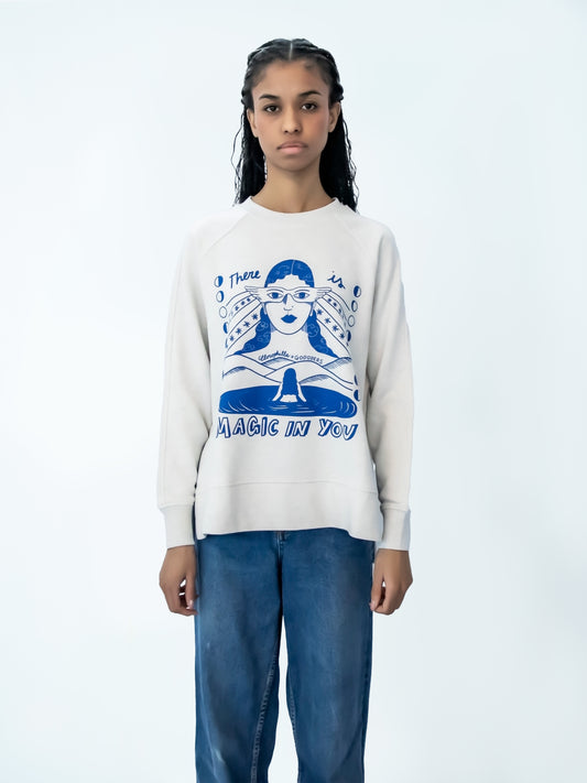 "There is magic in you" Sweatshirt (gOOOders x Clorophilla)