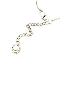 Baby komodo pendant necklace | Sterling Silver - White Rhodium