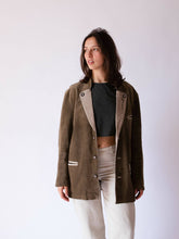 Load image into Gallery viewer, Vintage Sueded Tirolese Jacket w/ Pagoda Stamp
