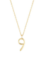 Load image into Gallery viewer, Wonther Number 9 Necklace
