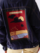 Load image into Gallery viewer, Vintage Blue Denim Jacket w/ Islas del Rosario Stamp
