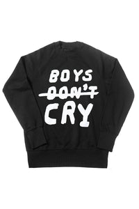 Organic Cotton Boys Don't Cry Sweatshirt – Goooders