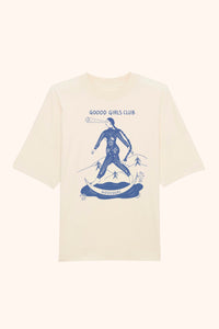 Clorophilla x Goood Girls Club T-Shirt - Natural Raw