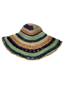 Made For Woman Hat in Rafia Multicolor