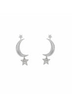 Load image into Gallery viewer, Goooders Moon And Star Earrings
