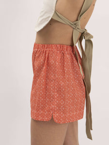 Rocky Boxer Red Majolica Cotton