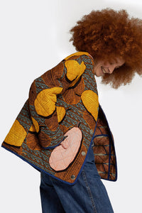 Reversible Quilted Jacket Loofah Love