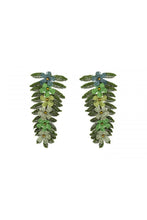 Load image into Gallery viewer, Verbena Helecho Verde Earrings

