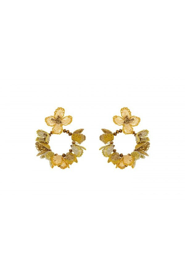 Verbena Jazmin Oro Earrings