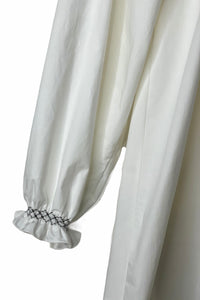 gOOOders X Manteco Smock Dress - White