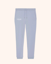 Load image into Gallery viewer, Goood Vibes Or Gooodbye Organic Cotton Pants - Light Blue
