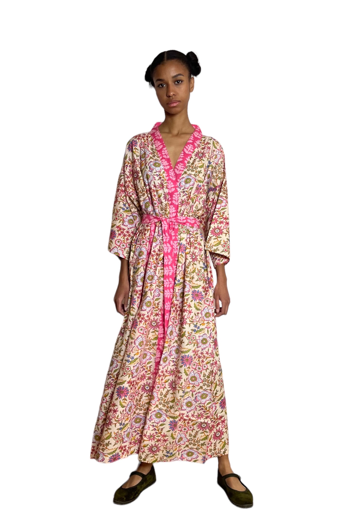 Fair Trade Ibisco Kimono