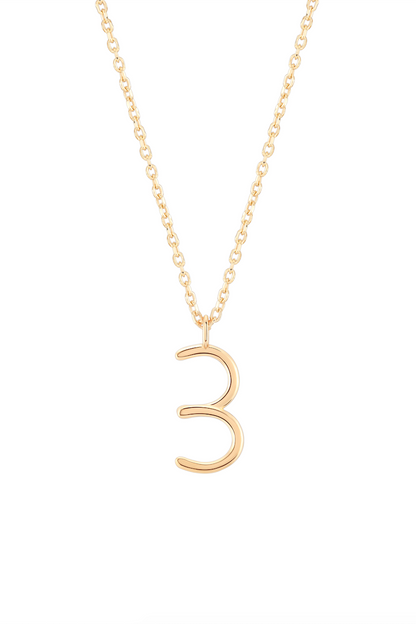Wonther Number 3 Necklace