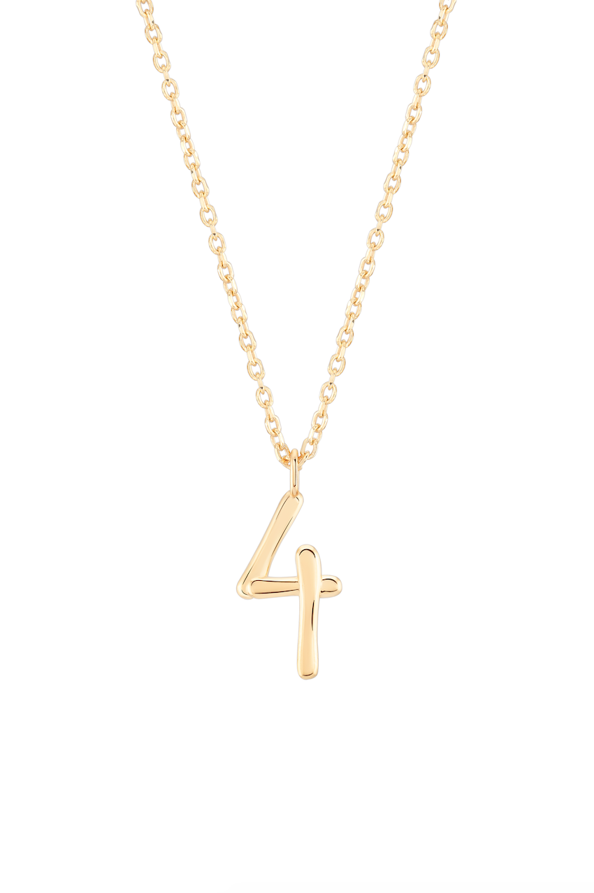 Wonther Number 4 Necklace