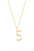 Load image into Gallery viewer, Wonther Number 5 Necklace
