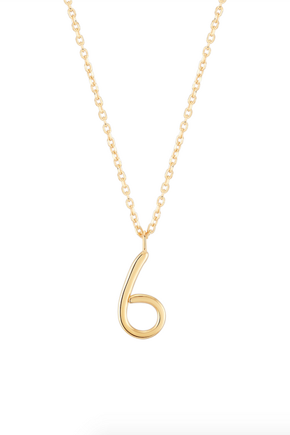 Wonther Number 6 Necklace