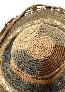 Made For Woman Hat in Rafia Multicolor