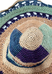 Made For Woman Hat in Rafia Multicolor
