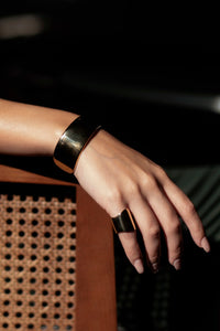 Goood Vibes Gold Plated Cuff