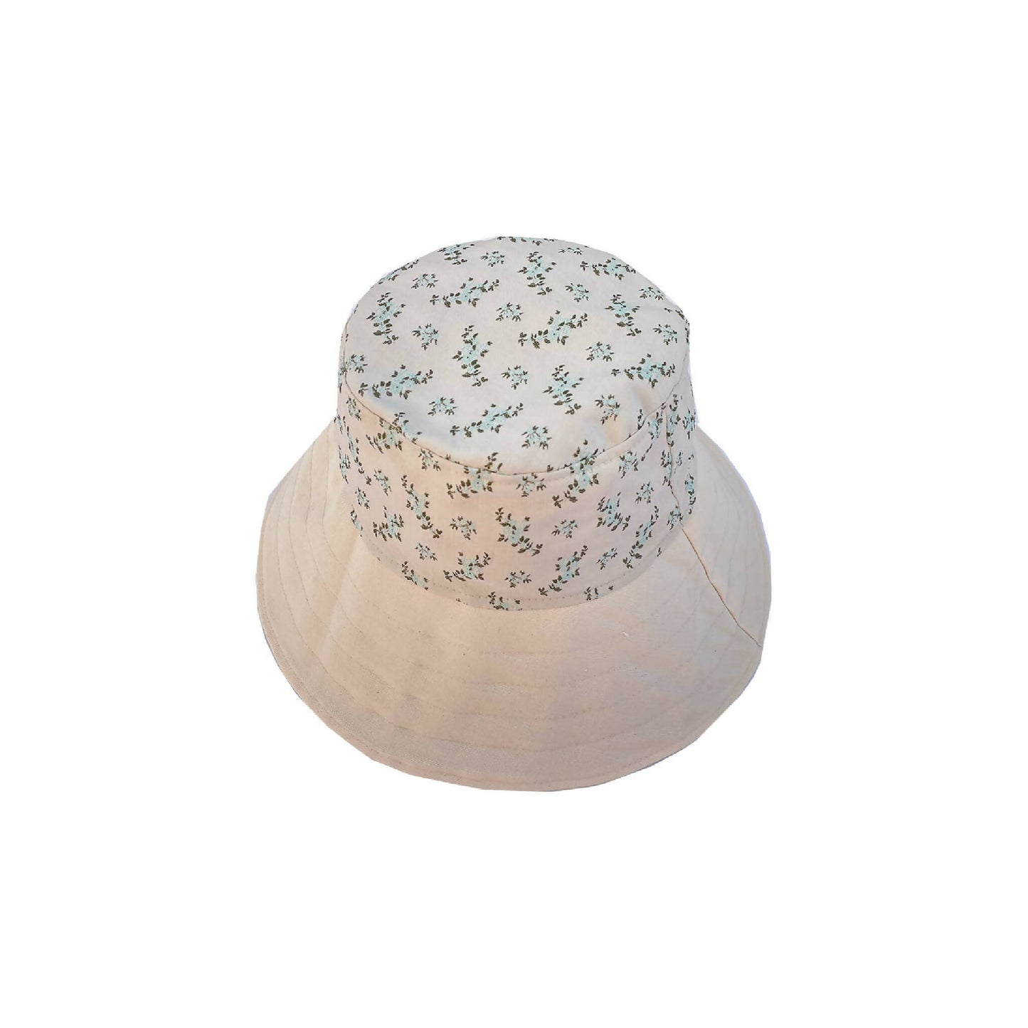 Olivia Bucket Hat in Bloomy Jacquard and Cotton
