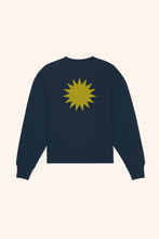 Load image into Gallery viewer, Goood Vibes Or Gooodbye Crewneck French Blue
