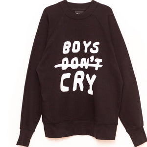 Organic Cotton Boys Don't Cry Sweatshirt