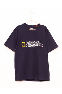 Organic Cotton Fashional Geographic t-shirt