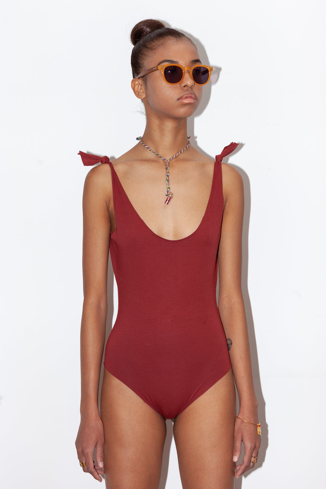 Isole & Vulcani Red Swimsuit