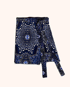 Pareo With Stars In Kitenge Cotton - Cooperativa Alice X gOOOders