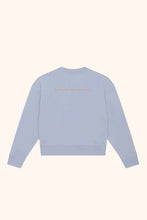 Load image into Gallery viewer, Goood Girls Club Cropster Sweatshirt  - Light Blue

