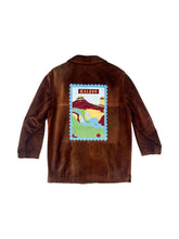 Load image into Gallery viewer, Vintage Sueded Jacket w/ Iceland Stamp
