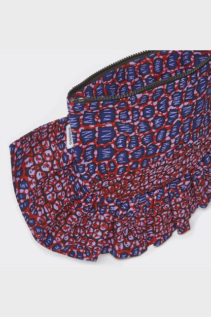 Ruffled Clutch Bobodouman