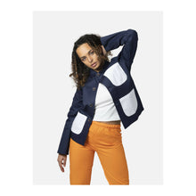 Load image into Gallery viewer, Jacket Blue&amp;White
